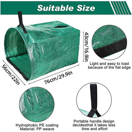 Horizontal Garden Bags Leaf Storage Collection Clean Up Bags Yard Lawn Cleaning