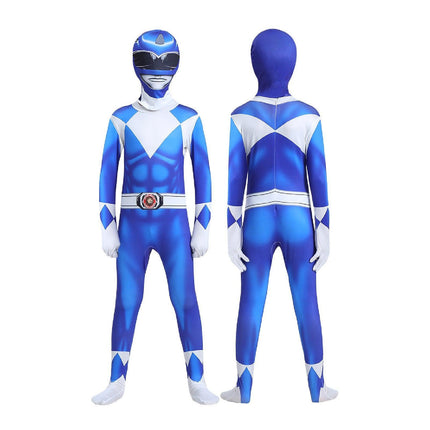 Blue Dinosaur Team Tight Cosplay Jumpsuit AU