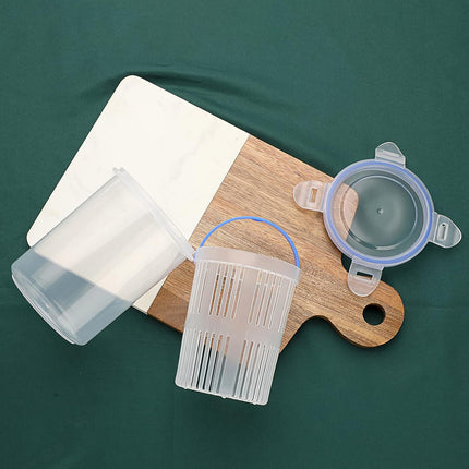 Pickle Basket Drainage Preservation Kimchi Jar Separator Fermentation Container