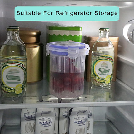 Pickle Basket Drainage Preservation Kimchi Jar Separator Fermentation Container