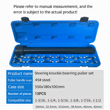 13PCS Steering Rudder Wrench Steering Tie Rod Inner Ball Removal Extractor