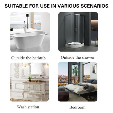 Chenille Long Hair Floor Mat Suction Non Slip Bathroom Entrance Living Room Rug