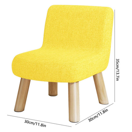 Fabric Ottoman Foot Stool Rest Pouffe Padded Footstool with Wood Storage Seat