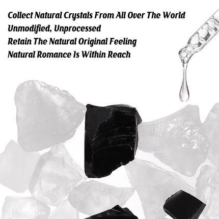 Crystal Stone Oil Diffuser Passive Aromatherapy Set White Natural Bedroom Decor