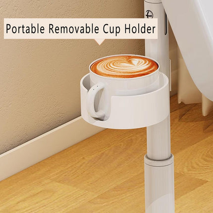 Adjustable Mobile Laptop Desk Computer Table Stand Portable Bedside Study Desk