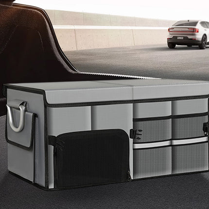 Car Trunk Storage Box Organizer Durable Waterproof Non Slip For SUV Sedan Auto