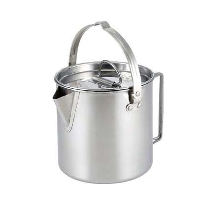 Portable Outdoor Kettle Coffee Teapot Camping Hanging Pot Cooker For Picnic