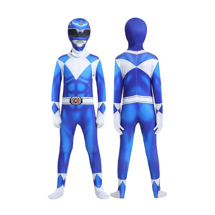 Blue Dinosaur Team Tight Cosplay Jumpsuit AU