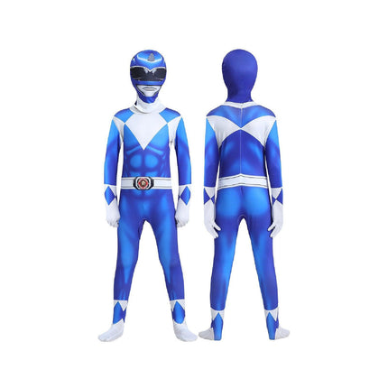 Blue Dinosaur Team Tight Cosplay Jumpsuit AU