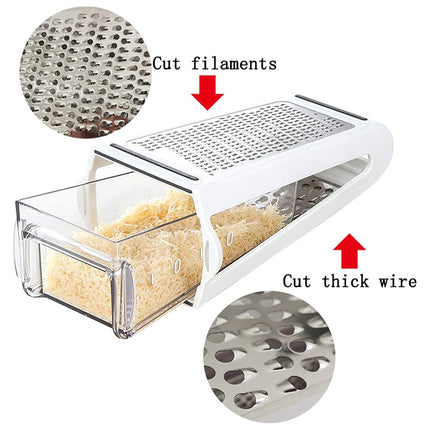Double Sided Grater Cheese Grater Butter Cutter Kitchen Tool Shredder Slicer