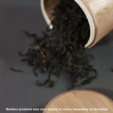 Bamboo Storage Canister with Sealed Lid 75g 100g 125g Tea Loose Leaf Jar