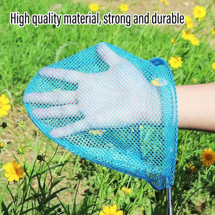7pcs Telescopic Fishing Net Small Insect Catching Net Outdoor Fun Toy Set