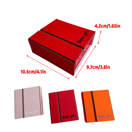 10PCS Folding Gift Boxes 2-Piece Design for Wedding Party Favors Candy Packaging
