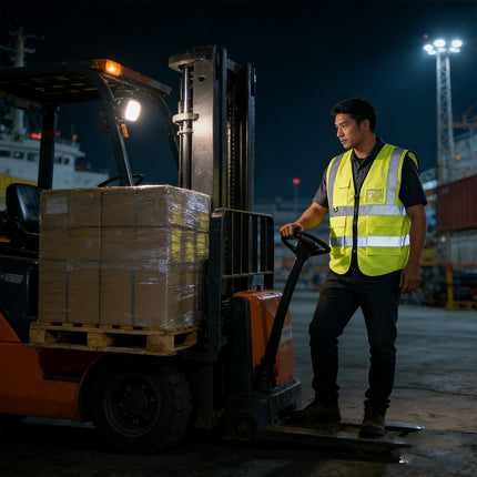 Reflective Safety Vest Breathable High Visibility Durable for Road Construction