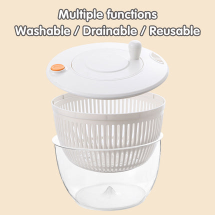 Salad Spinner Vegetable Dryer Fruit Dehydrator Multi Functional Kitchen Tool