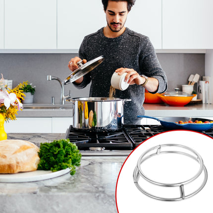Thickened Stainless Steel Heat Resistant Pot Stand Kitchen Trivet Rack
