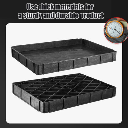 2 Tier MultiFunctional  Rolling Tool Cart for Garage Workshop Storage Organizer
