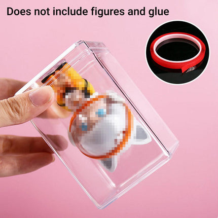 Blind Box Storage Box Display Cabinet Doll Rack Dustproof Storage Transparent