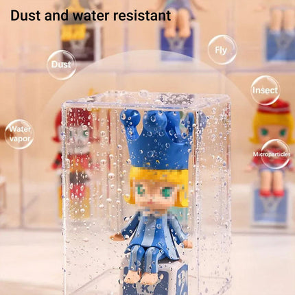 Blind Box Storage Box Display Cabinet Doll Rack Dustproof Storage Transparent