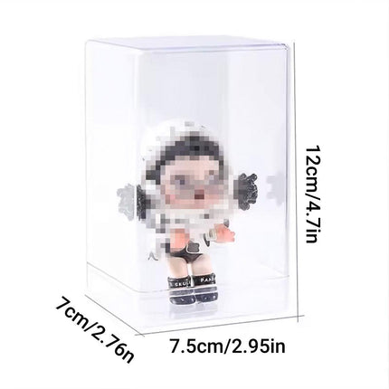 Blind Box Storage Box Display Cabinet Doll Rack Dustproof Storage Transparent