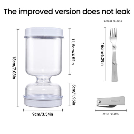 Dry Wet Separation Pickle Jar Airtight Kitchen Preservation Storage Container