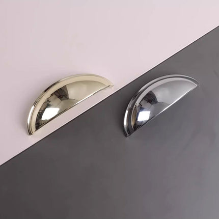 Shell Cabinet Door Handle Single Hole Light Luxury Drawer Closet Pull Furniture