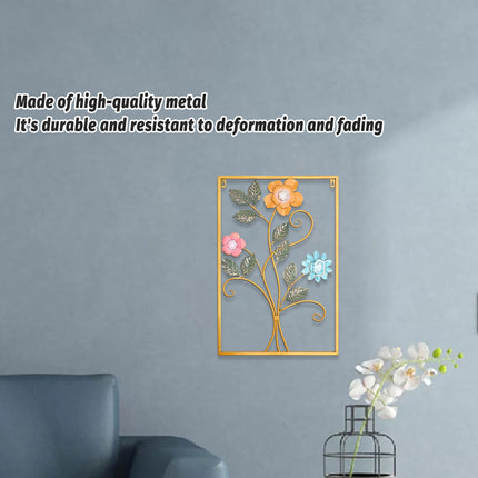 Iron Decoration Painting for Living Room Bedroom Office Housewarming Gift