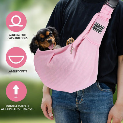Pet Carrier Foldable Breathable Bag for Small Medium Dogs Cats Travel Walking