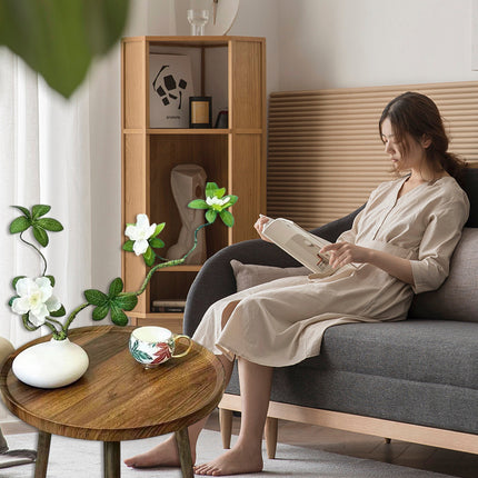 Small Tea Table Basic Model Round Coffee Table Living Room Sofa Corner Table