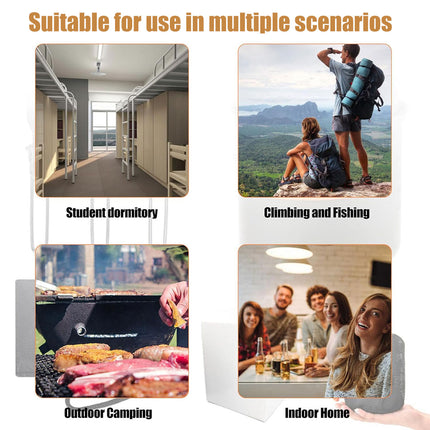 Outdoor Cookware Set for Hiking Picnic Backpacking Portable Pot Tableware Kit