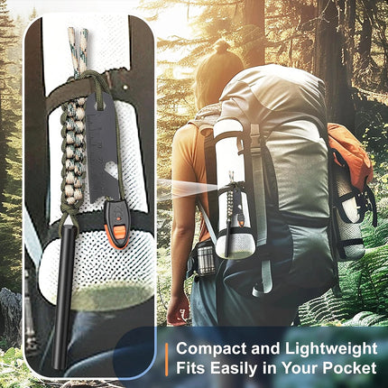 Camping Flint Fire Sticks Premium Quality Outdoor Emergency Picnic Campfire Tool