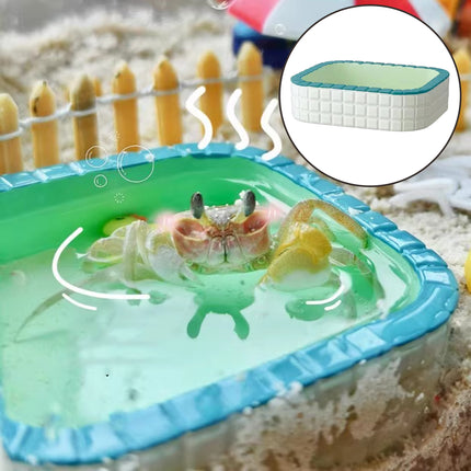 Small Pet Water Bowl Food Bowl Non Slip Durable Easy Clean For Birds Small Animals