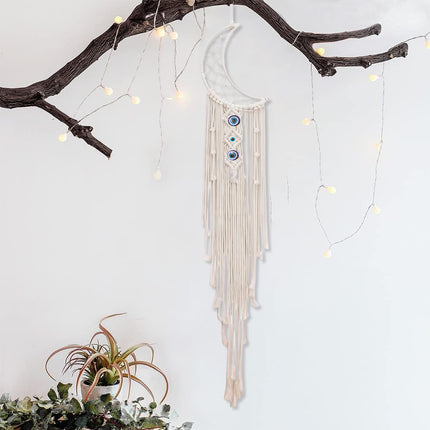 Macrame Wall Hanging Tapestry Cotton Rope Bohemian Tassels 95cm