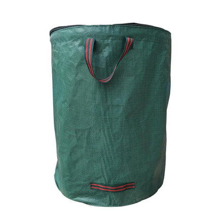3pcs Garden Garbage Bag with Flip Lid Outdoor Rubbish Collection Waste Storage