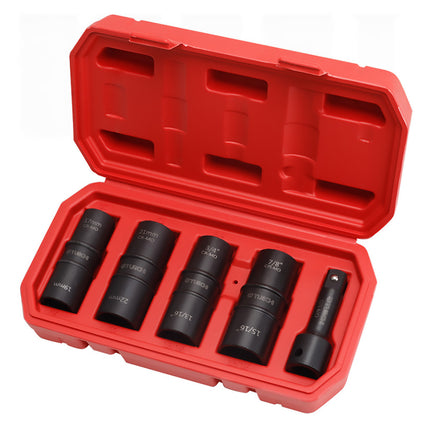 5PCS Double Head Tire Changer Socket Set 1/2 Drive for Garage Workshop Repair