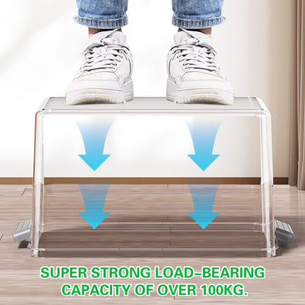 Large Capacity Medicine Storage Box First Aid Organiser Multi Layers Transparent