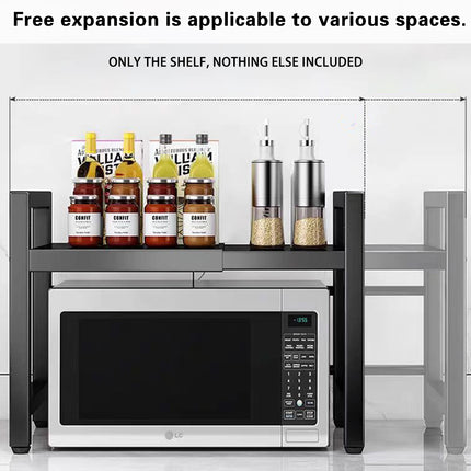 Retractable Home Double Layer Oven Rack Heat Resistant Durable Space Saving