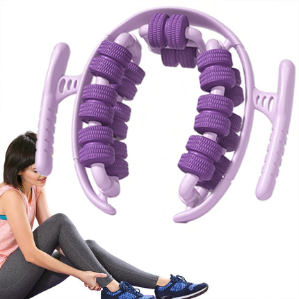 Yoga Wheel Muscle Massage Roller Stretching Fitness Exercise Training Equipment