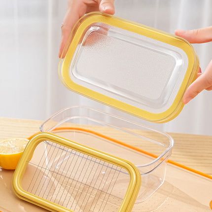 With Lid Butter Cutting Box Slicers Case Cheese Slicers Butter Dish Box