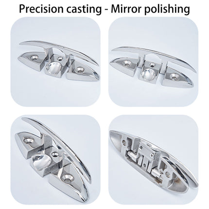 2PCS Stainless Steel Folding Bolt Use Corrosion Resistant 5in/6in