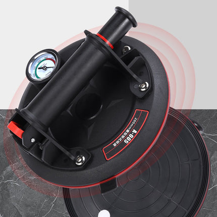 8inch Electric Vacuum Suction Cup Tile Glass Lifter Tool With Gauge And Case