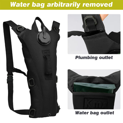 Hydration Bladder Backpack 3L Outdoor Cycling Hiking Running 4 Colours 46 x 24cm
