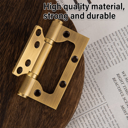 Copper Hinge 3.5mm Concealed Bearing Hinge Stealth Free Door Cabinet Hardware
