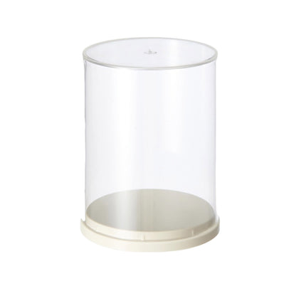 2pcs Clear Acrylic Display Case Transparent Box for Collectibles Dolls Figures
