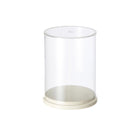 2pcs Clear Acrylic Display Case Transparent Box for Collectibles Dolls Figures