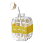 Ice Cube Maker Kettle 2in1 Ice Tray Mould Ice Making Box Portable Freezer Tool