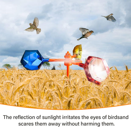 Bird Deterrent Reflective Scare Seagulls Scarer Pigeon Bird Deterrent Device