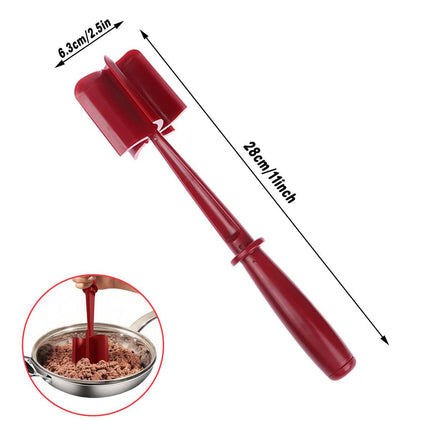Handheld Meat Shredder Kitchen Meat Rammer Spatula Pulled Pork Cutter Tool
