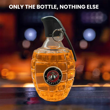 Creative Whiskey Bottle Clear 300ml Home Bar Decor Whiskey Lovers Gift Leak Proof