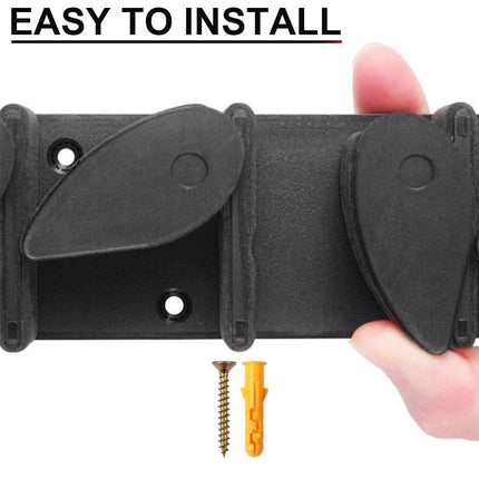 Fishing Rod Display Rack Vertical Horizontal Plastic Bracket for Gear Collection